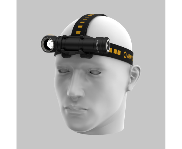 Фонарь ArmyTek Wizard С2 Pro Max LR (Black; Tеплый; 3870 Люмен)